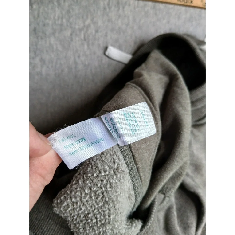 Marine Layer Pants Large Mens Sherpa Fleece Jogger Garment Dyed Casual Active
